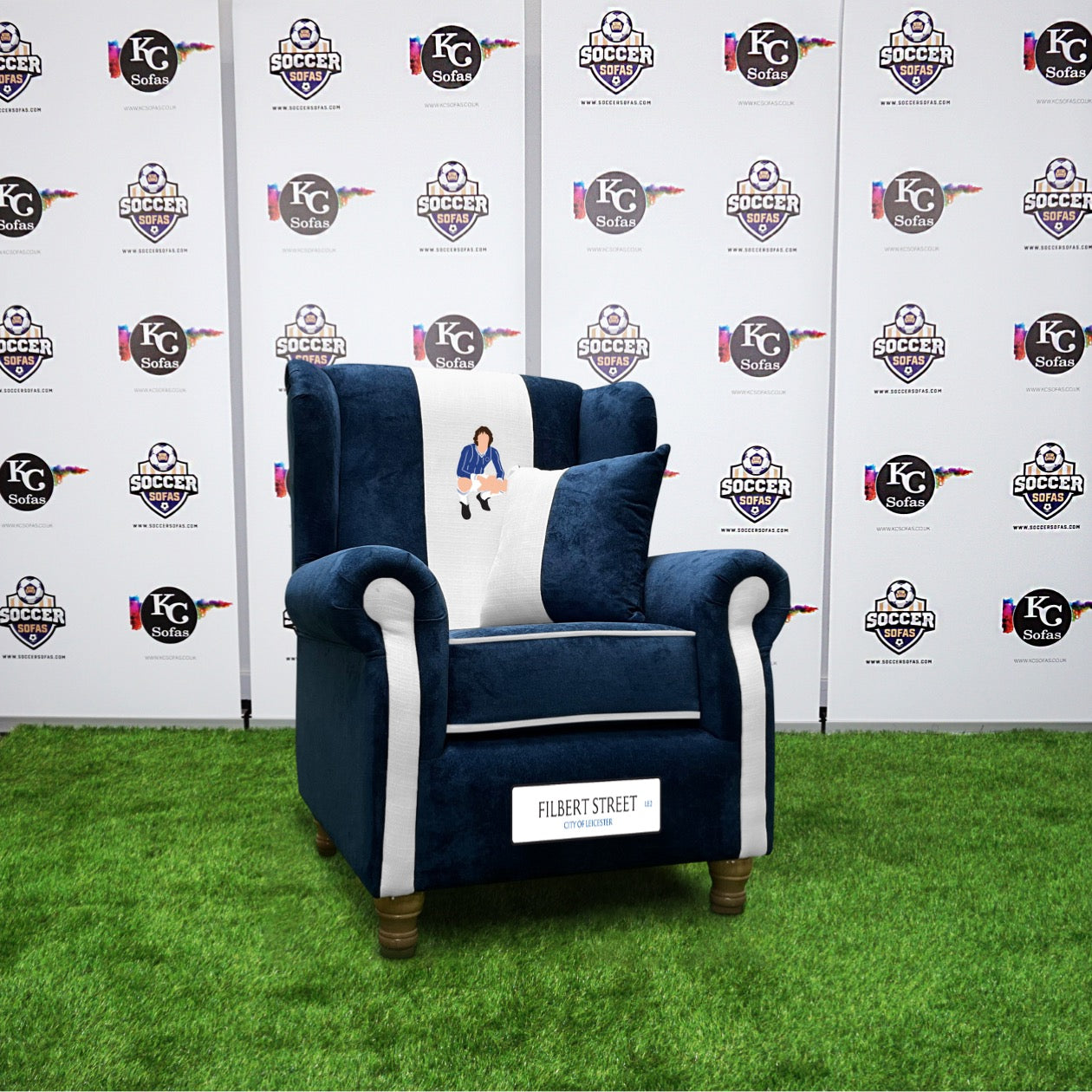 Filbert Street Wing Chair (Leicester City FC)